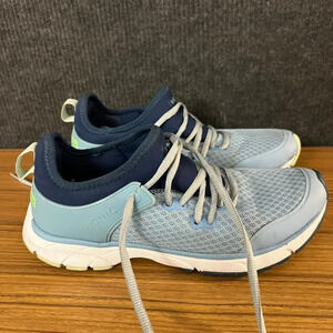 Vionic Women's London Blue Sneakers Size‎ 8 Casual Breathable Comfort
